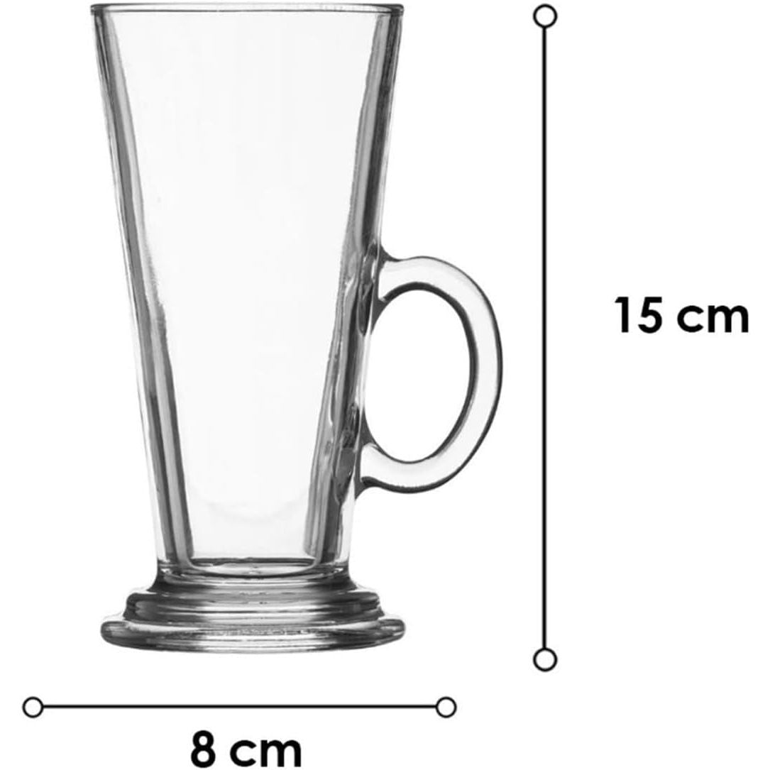 Ravenhead Set Of 2 Latte Glasses Set 26cl - Home Deco London