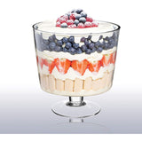 Ravenhead Clear Glass Trifle Bowl 20cml - Home Deco London
