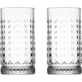 Ravenhead Oxbridge 450ml Hiball Glasses Set of 2 - Home Deco London