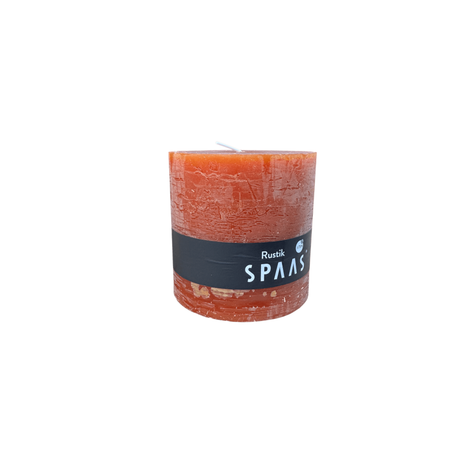 Rustic Cinnamon Candle 10x10cm - 75 Hour Burn Time - Home Deco London
