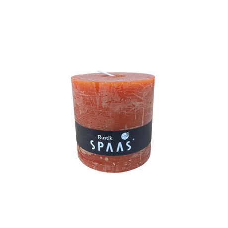 Rustic Cinnamon Candle 10x10cm - 75 Hour Burn Time - Home Deco London