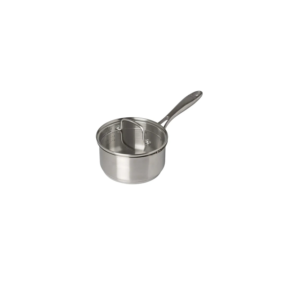 Pyrex, Infinity Saucepan with Lid Diameter 16 cm, Fixed Handle Suitable for All Heat Sources Including Induction and Oven