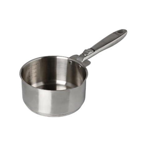 Pyrex Infinity Stainless steel saucepan with removable handle 16cm - Removable handle sold separately