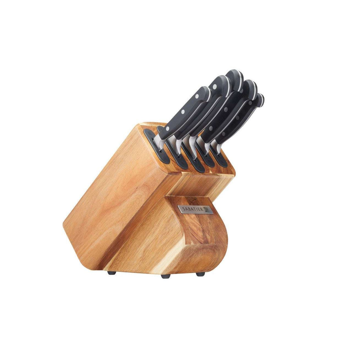 Sabatier Classic Edgekeeper 5 Piece Knife Block Set - Home Deco London