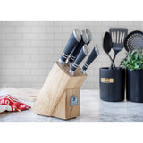 Sabatier Maison Ashwood 5-Piece Kitchen Knife Block Set - Home Deco London