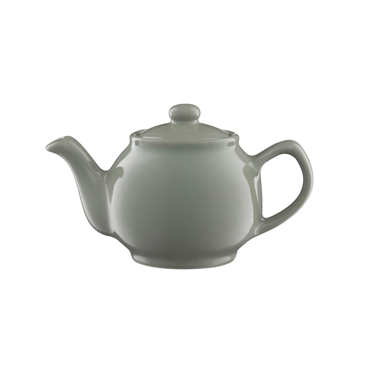 Sage Green Teapot 2 Cup Stoneware with Non-Drip Spout & Comfortable Handle - Home Deco London