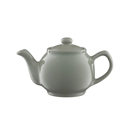 Sage Green Teapot 2 Cup Stoneware with Non-Drip Spout & Comfortable Handle - Home Deco London