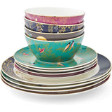 Sara Miller London Chelsea Collection 12 Piece Porcelain Tableware Set - Home Deco London