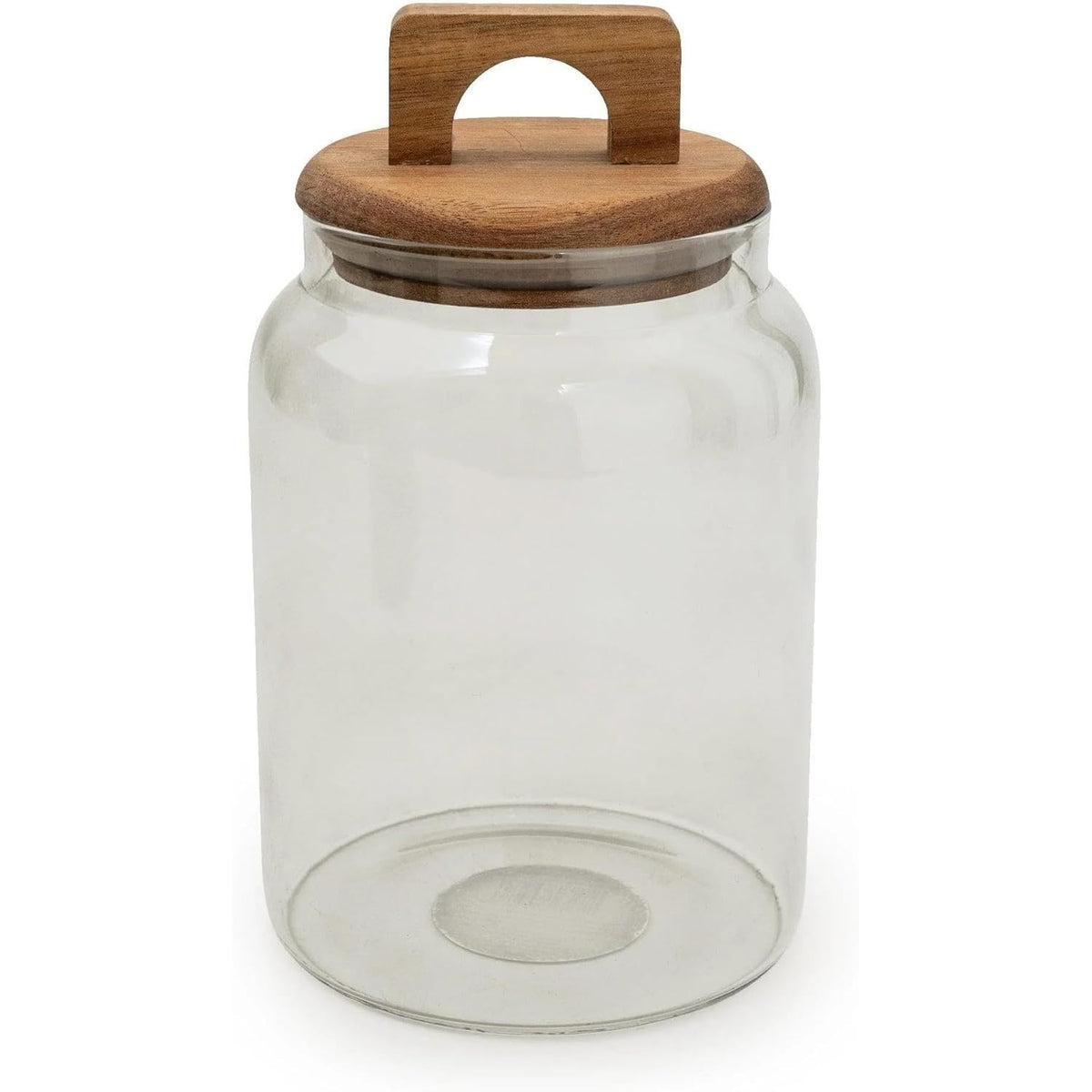 Olives Apothecary Kitchen Storage Set of 2 Glass Green & Smoked Glass - Home Deco London