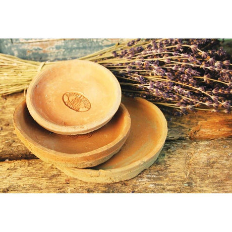 Esschert Design Aged Terracotta Round Saucers Set of 3 - Home Deco London