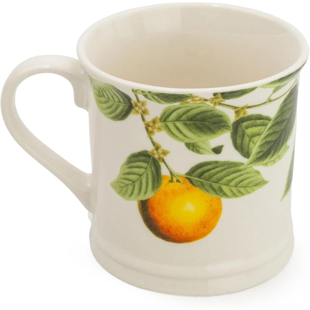 Orange Blossom Set of 4 Ceramic Tankard Mugs 430ml - Home Deco London