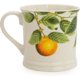 Orange Blossom Set of 4 Ceramic Tankard Mugs 430ml - Home Deco London