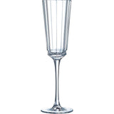 Cristal D'Arques Macassar Set of 4 Champagne Flute Glasses 17cl - Home Deco London