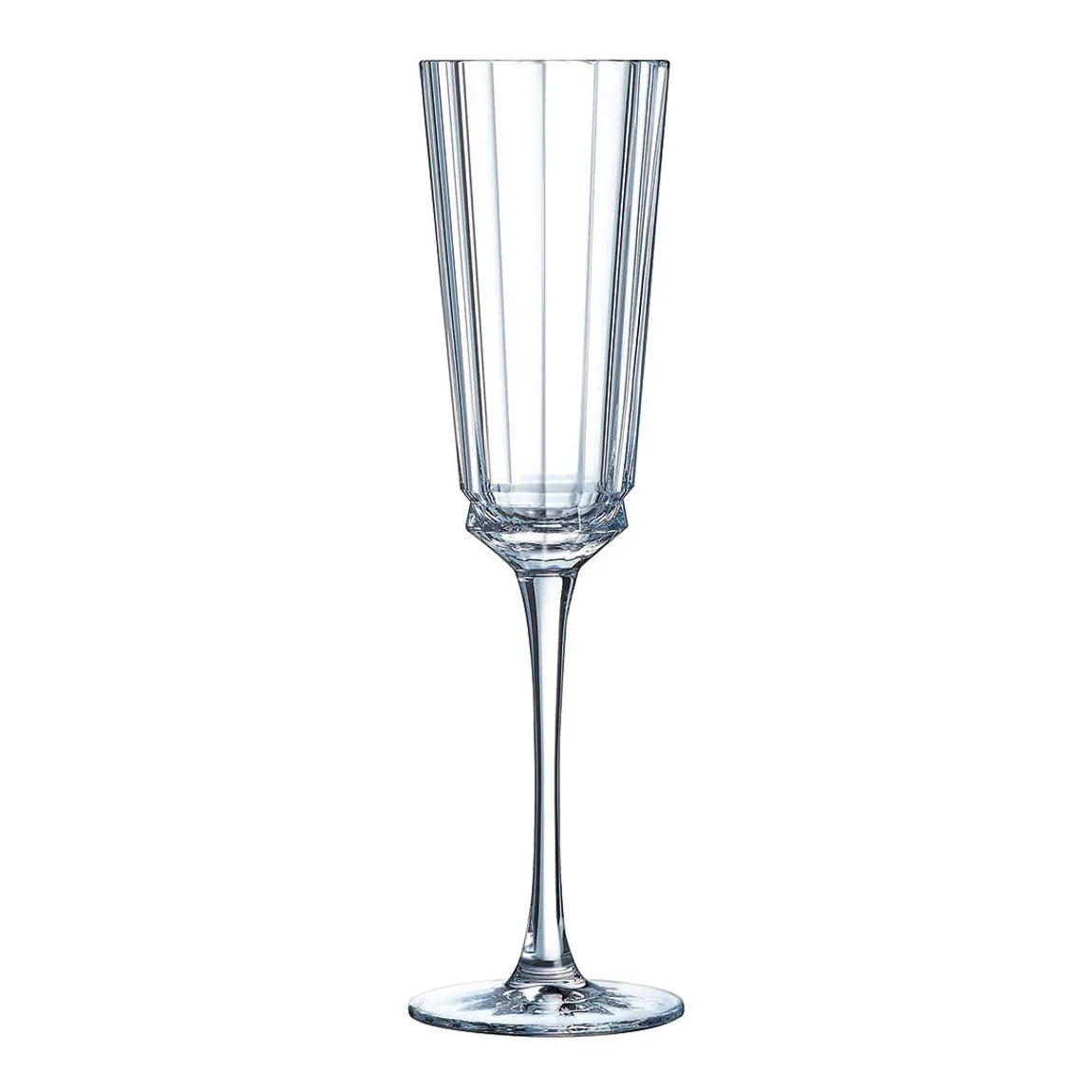 Cristal D'Arques Macassar Set of 4 Champagne Flute Glasses 17cl - Home Deco London