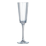Cristal D'Arques Macassar Set of 4 Champagne Flute Glasses 17cl - Home Deco London