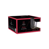 Cristal d’Arques Set of 4 Macassar 32cl Whisky Tumblers - Home Deco London