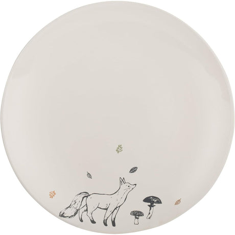 Price & Kensington Woodland Set of 4 Stoneware Dinner Plates - Home Deco London
