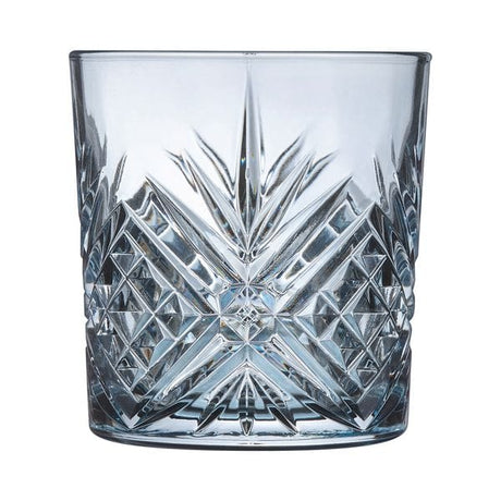 Cristal d'Arques Set of 4 Salzburg Mazzarine Clear 30cl Tumbler Glasses - Home Deco London