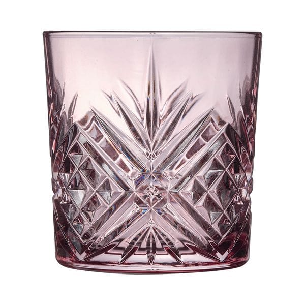 Cristal d'Arques Salzburg Set of 4 Mauve Tumbler Glasses 30cl - Home Deco London