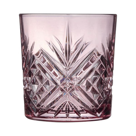 Cristal d'Arques Salzburg Set of 4 Mauve Tumbler Glasses 30cl - Home Deco London