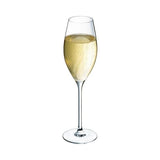 Cristal d'Arques 24cl Swirly Champagne Flute Set of 4 - Home Deco London