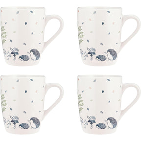 Price & Kensington Woodland Set of 4 Stoneware Mugs - Home Deco London
