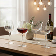 Cristal D'arques Set of 4 Swirly 47cl Wine Glasses - Home Deco London