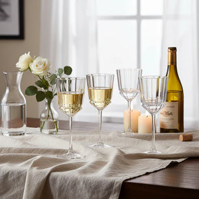 Cristal D'arques Set of 4 Macassar 27cl Wine Glasses - Home Deco London