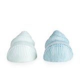 Reactive Glaze Shell Salt & Pepper Pots