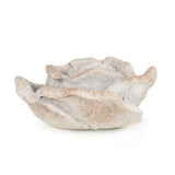 Small Resin Stone Rose Ornament used in a group setting, demonstrating its versatility as a decorative stone rose in home styling.