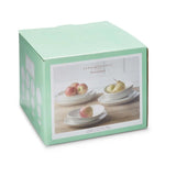 Sophie Conran 12 Piece White Porcelain Dinner Set with Signature Ripple Design