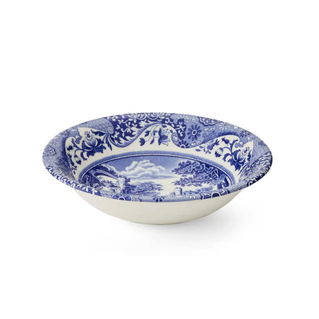 Spode Blue Italian Set of 4 Cereal Bowls - Home Deco London