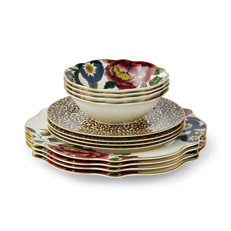 Spode Creatures of Curiosity Fine China Dinner Set 12 Pieces - Home Deco London