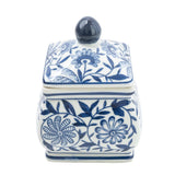 Sumatra Blue and White Ginger Jar 7" - Home Deco London