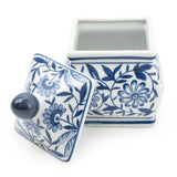 Sumatra Blue and White Ginger Jar 7" - Home Deco London
