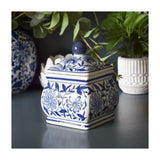 Sumatra Blue and White Ginger Jar 7" - Home Deco London
