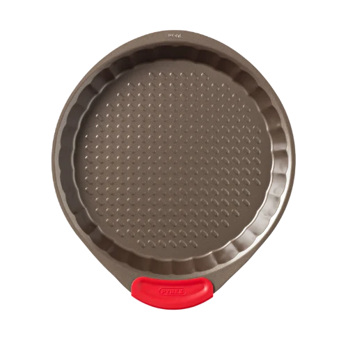 Pyrex Metal Tart Tin with Handles 32cm
