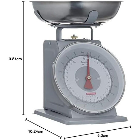 Typhoon Living Grey Scales Kitchen Weighing Scales - Home Deco London