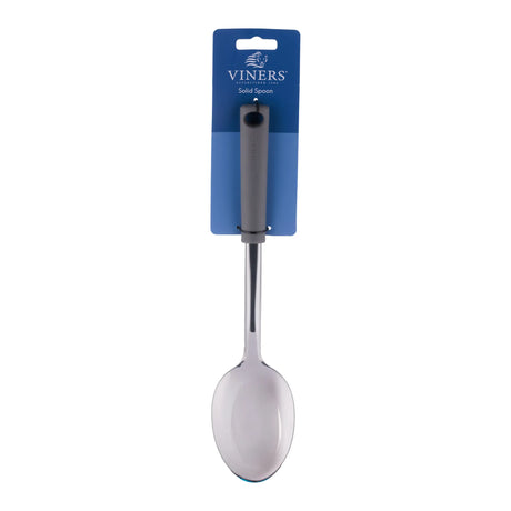 Viners Stainless Steel Spoon With Soft Grip Handle - Home Deco London