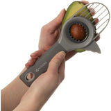 Viners 3 In 1 Avocado Tool in a modern kitchen setting, illustrating its practical use as an avocado cutting tool.