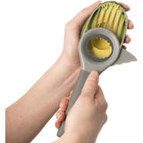 The multi-function design of Viners 3 In 1 Avocado Tool, an essential avocado cutting tool for every kitchen.