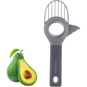 Viners 3 In 1 Avocado Tool – a versatile avocado cutting tool perfect for slicing, de-stoning, and scooping.