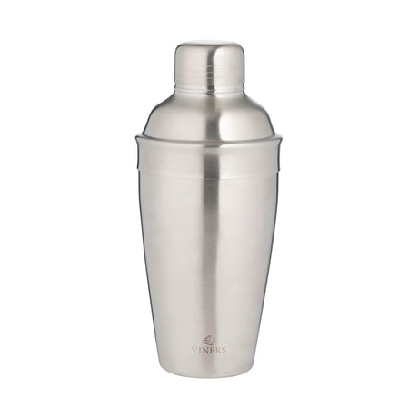 Viners 500ml Brushed Silver Cocktail Shaker - Home Deco London