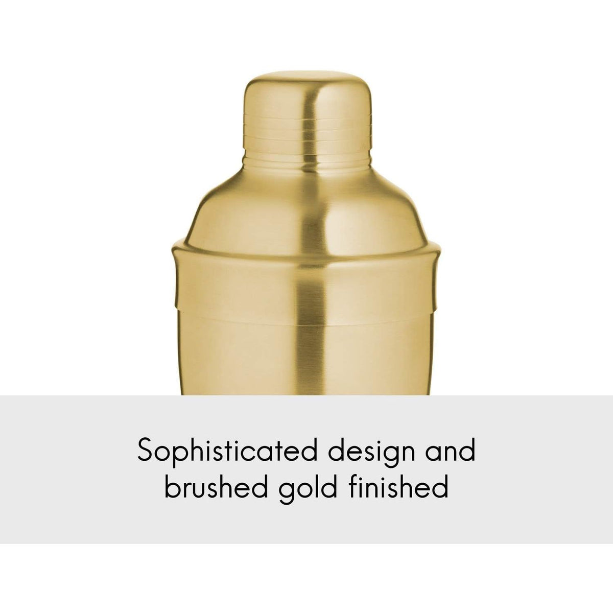 Viners 500ml Gold Cocktail Shaker - Home Deco London