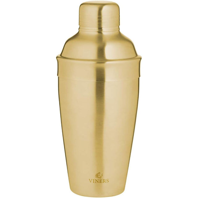 Viners 500ml Gold Cocktail Shaker - Home Deco London