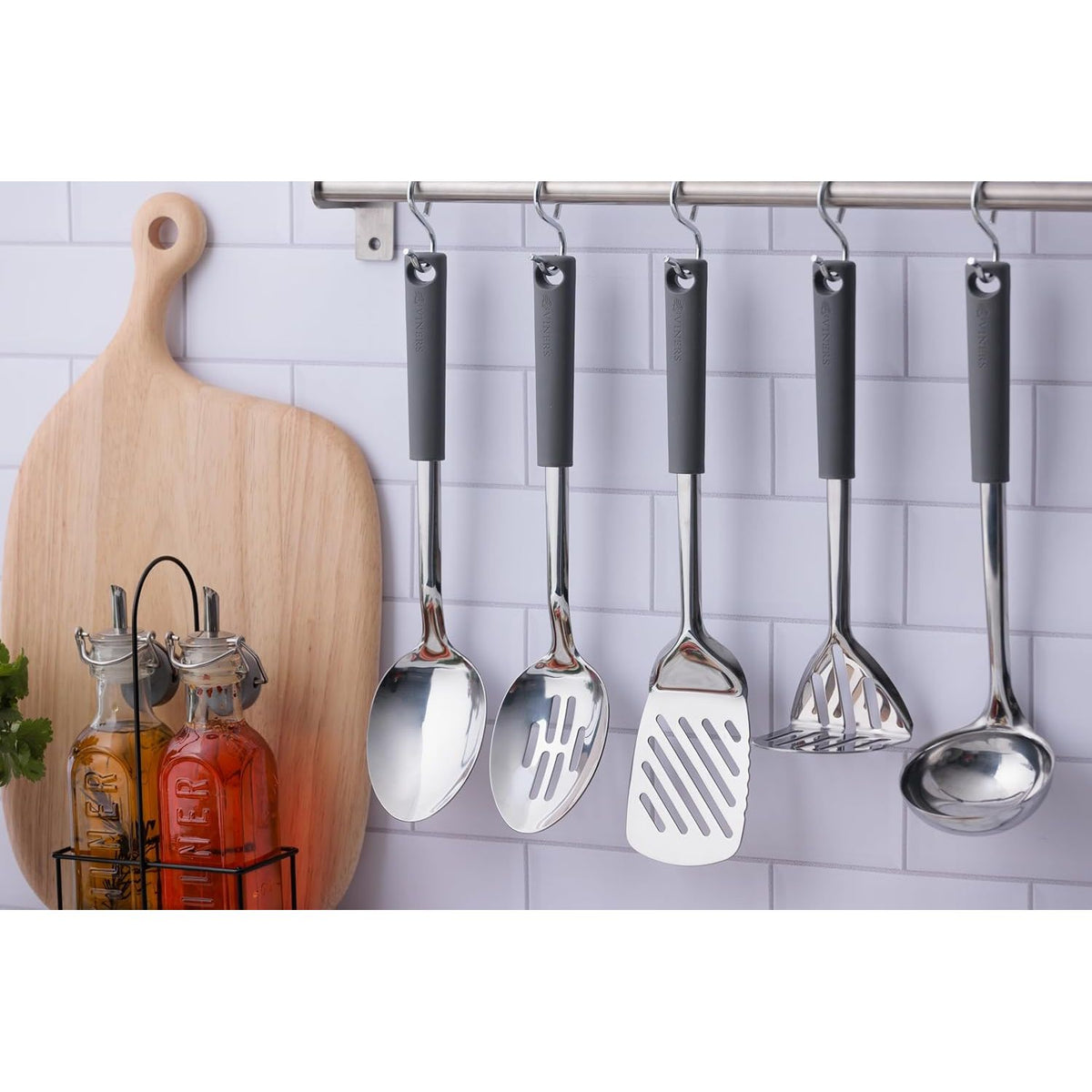 Viners Can Opener Stainless Steel with built-in bottle opener, showcasing its versatility as an easy grip can opener.
