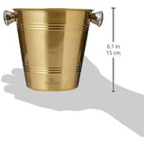 Viners Gold Ice Bucket 1 Litre Stainless Steel - Home Deco London