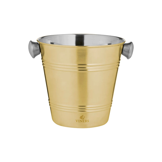 Viners Gold Ice Bucket 1 Litre Stainless Steel - Home Deco London