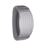 Viners Stainless Steel Garlic Crushing Tool with Ergonomic Soft-Touch Grip - Home Deco London