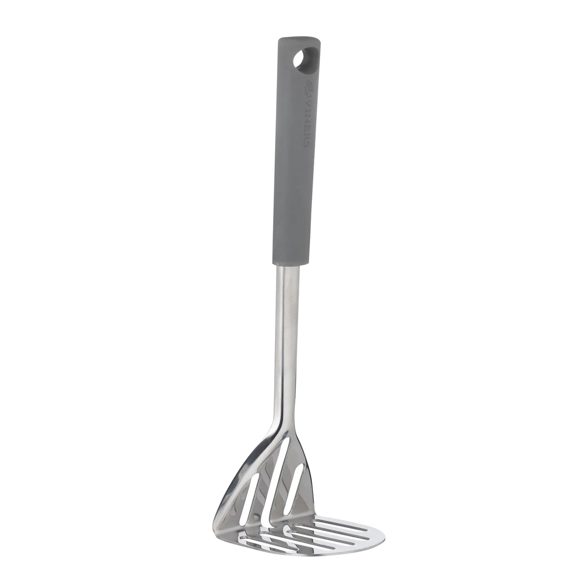 Viners Stainless Steel Masher with Soft-Touch Grip - Home Deco London
